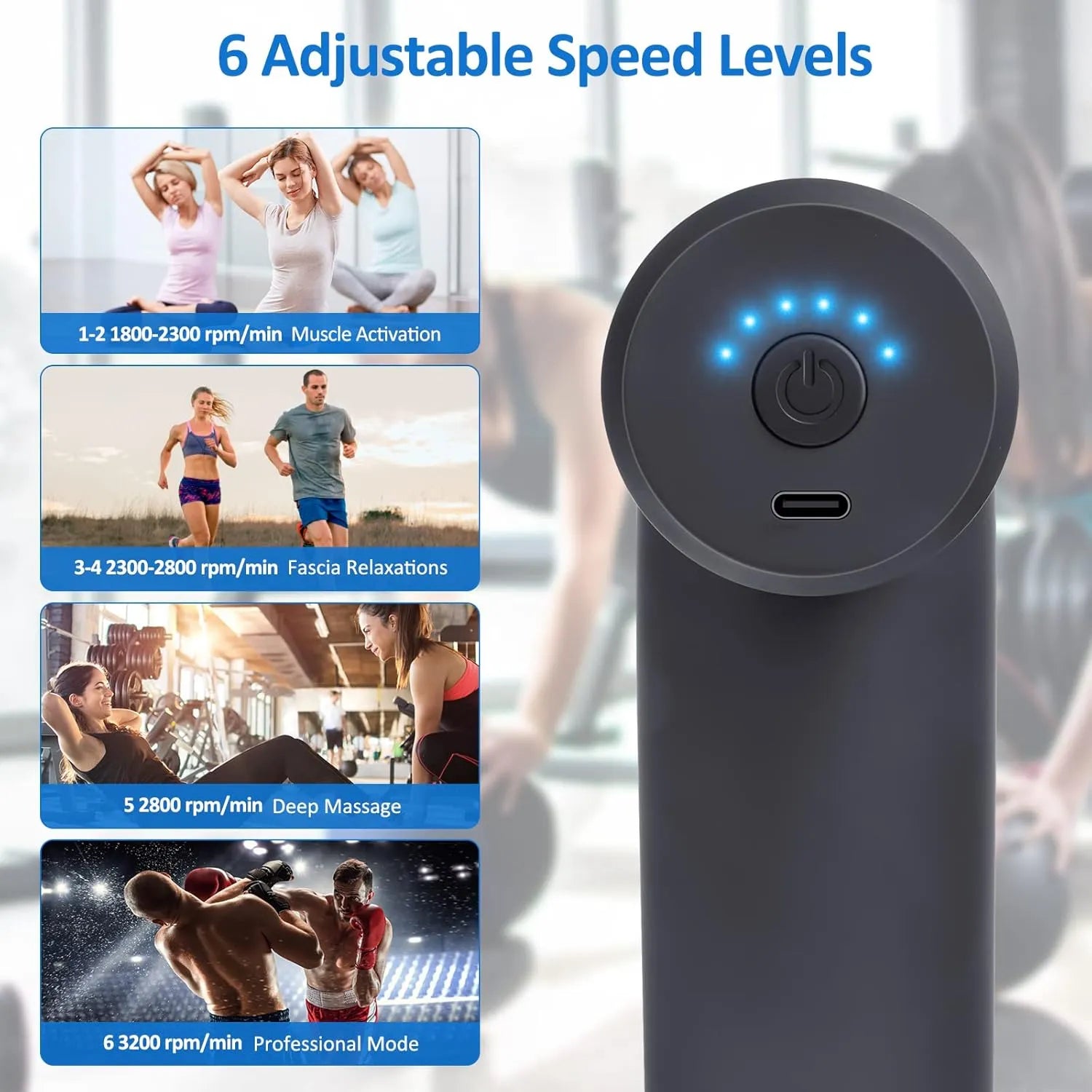 Mini Massage Gun – Compact Power for Deep Muscle Relief