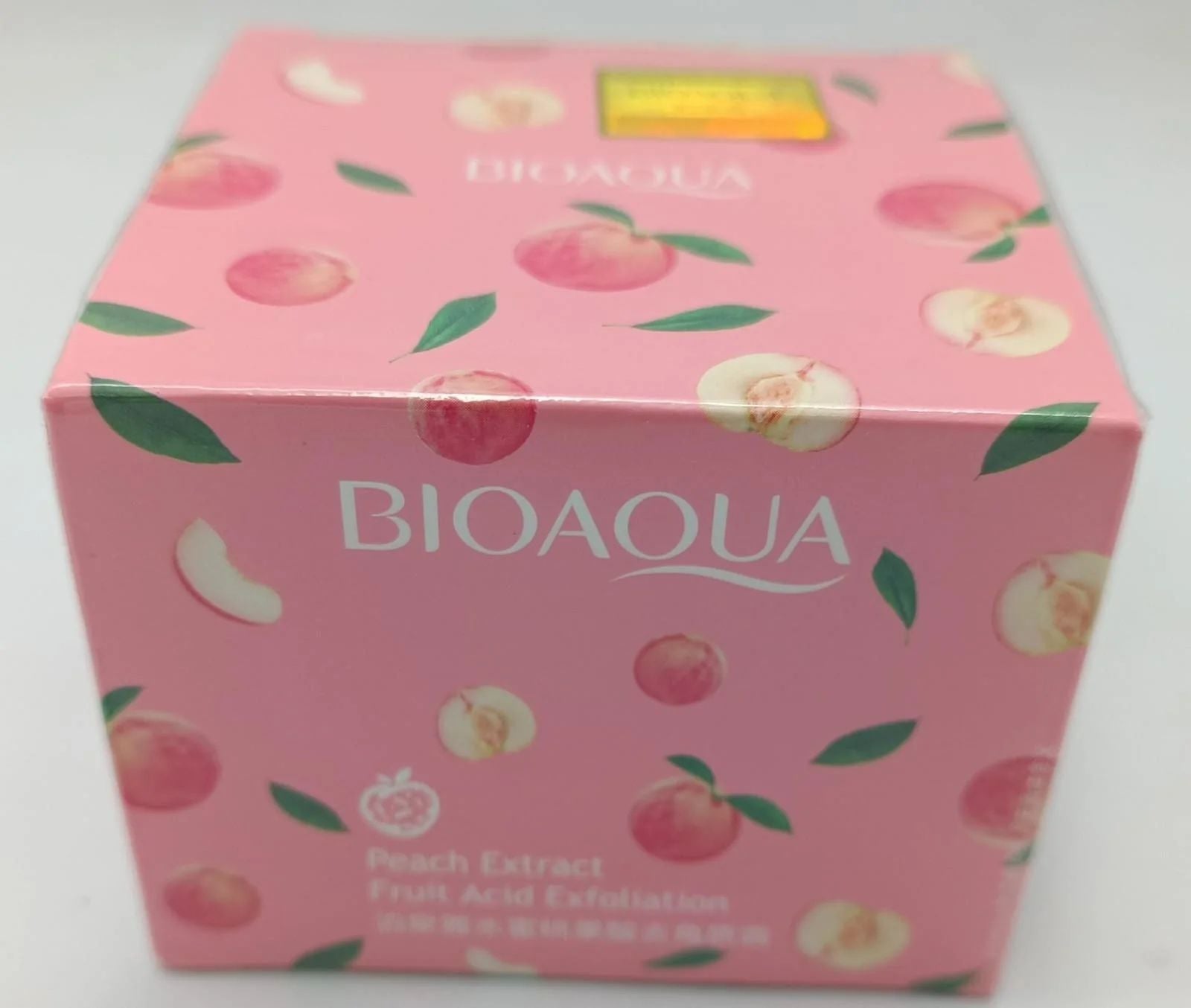 Peach Extract Fruit Acid Exfoliating Face Gel Cream